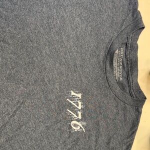 Grunt Style Charcoal Tee with White Print